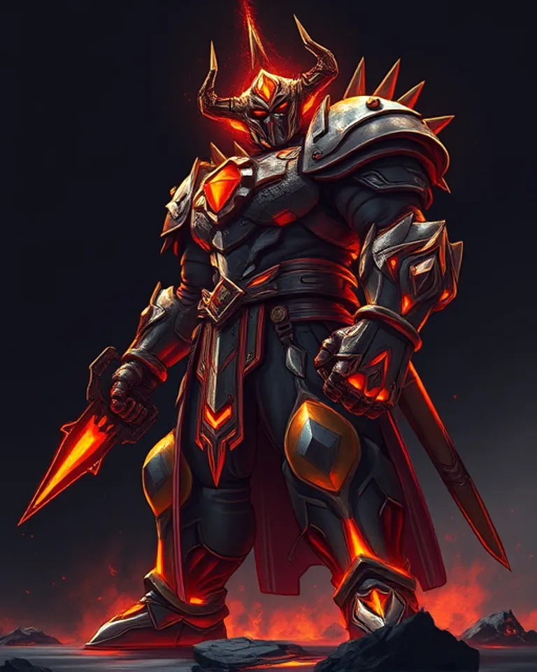 Portrait of The Emperor Of Cosmic Armaggedon 