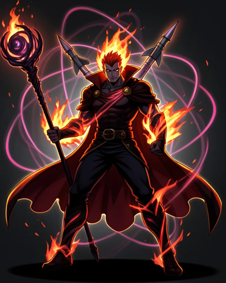 Portrait of Atomic Wizard Lord