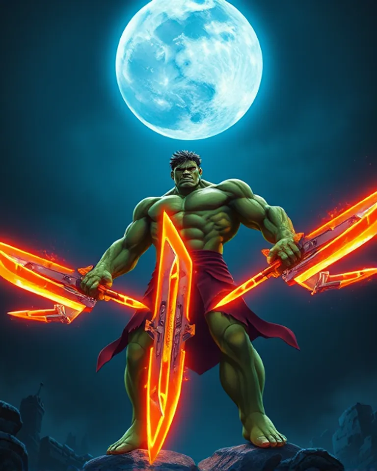Portrait of THE HULK 2
