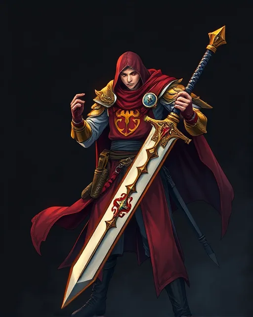 Portrait of Tainted Templar