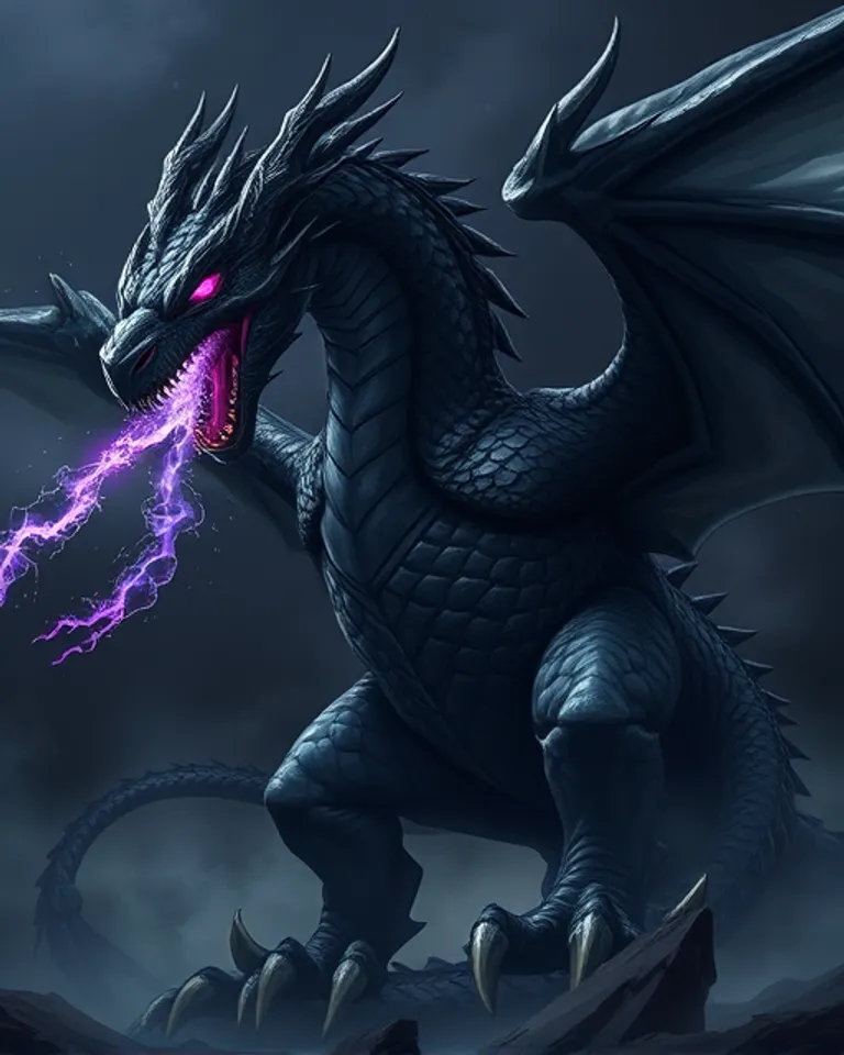 Portrait of Dread Dragon of Destruction