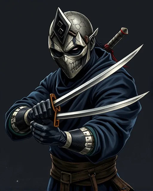 Portrait of Bone Shinobi