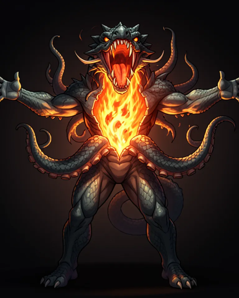 Portrait of Jormungandr