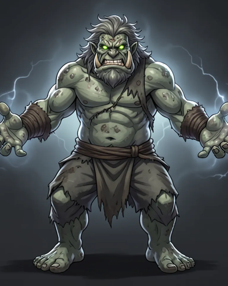 Portrait of The Troll