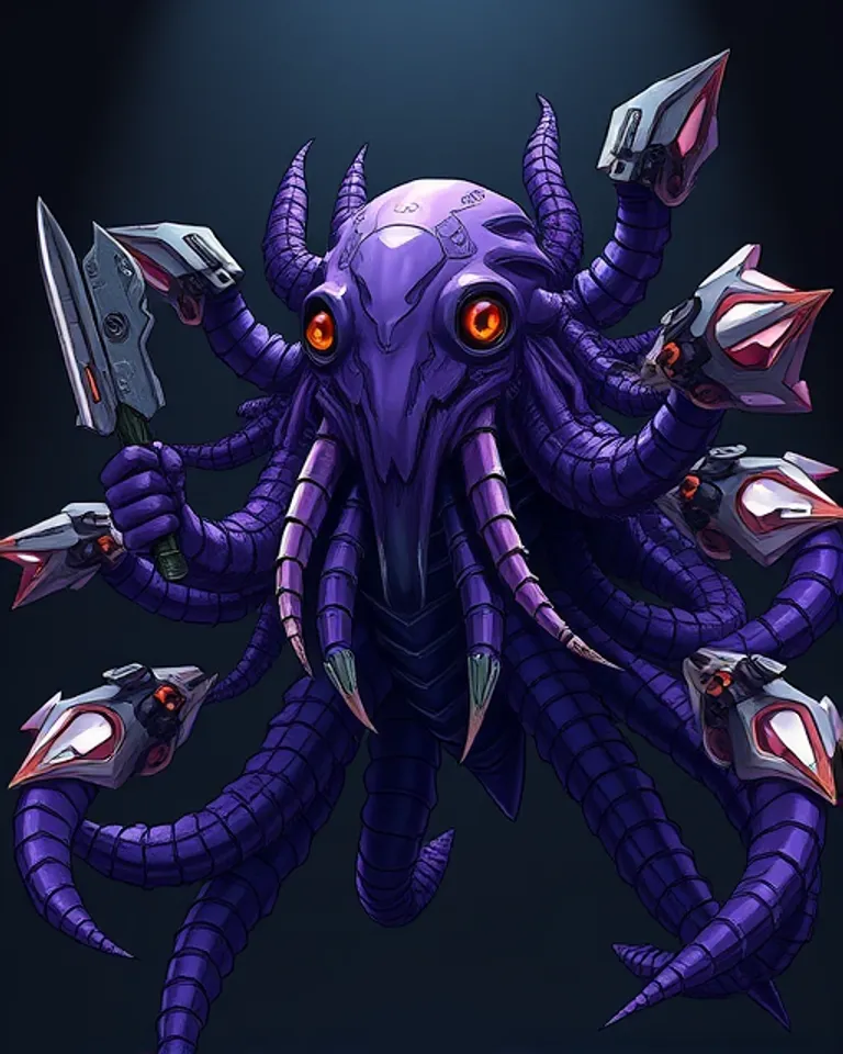 Portrait of Techno Kraken