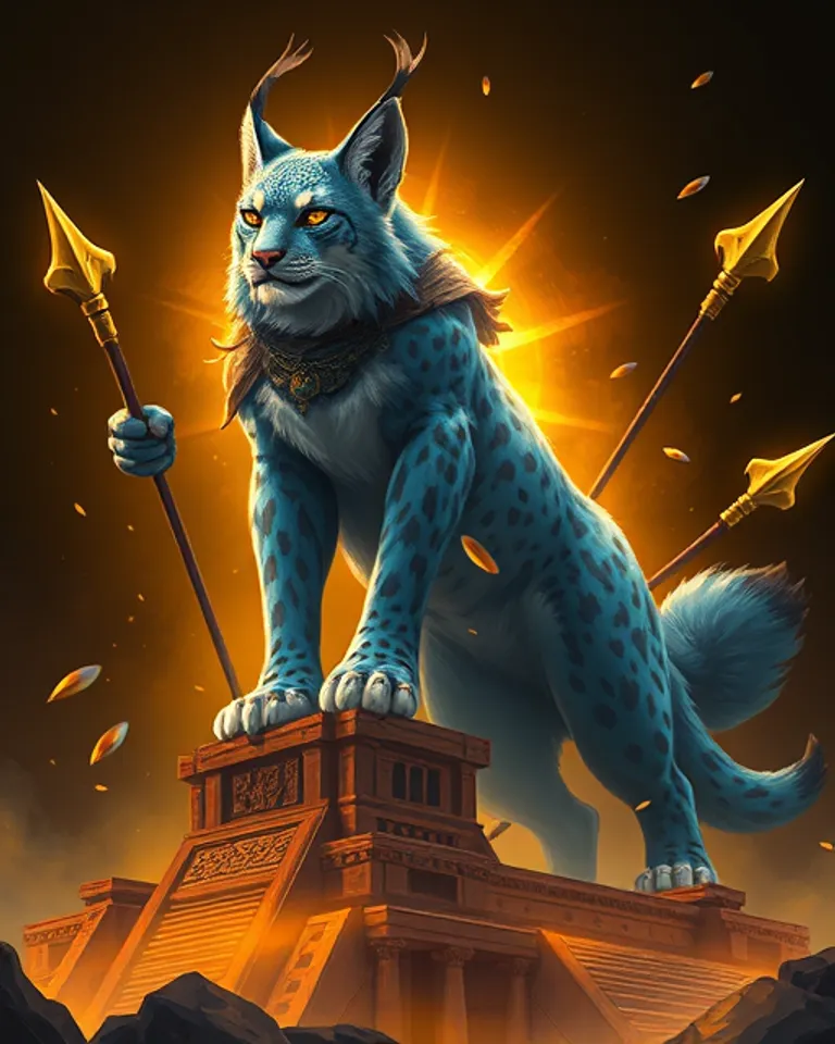 Portrait of Azu the deity