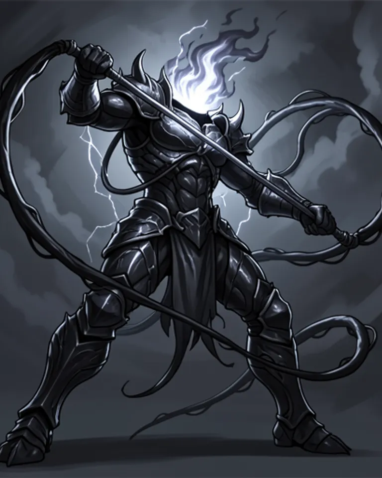 Portrait of Headless Unseen Entity