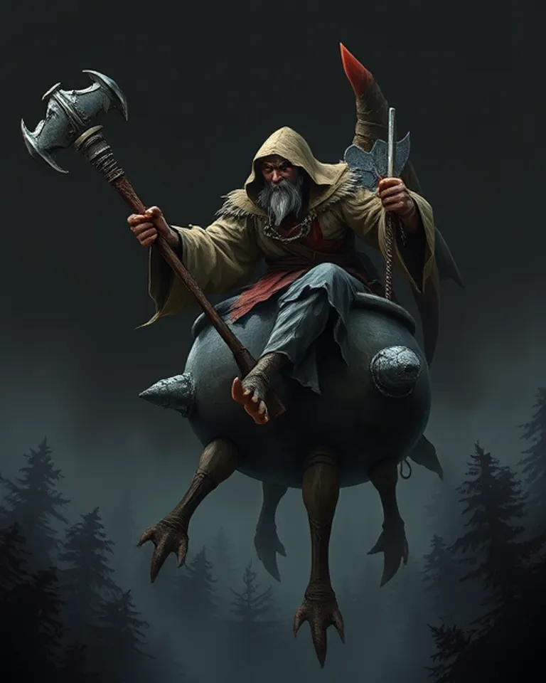 Portrait of Baba Yaga