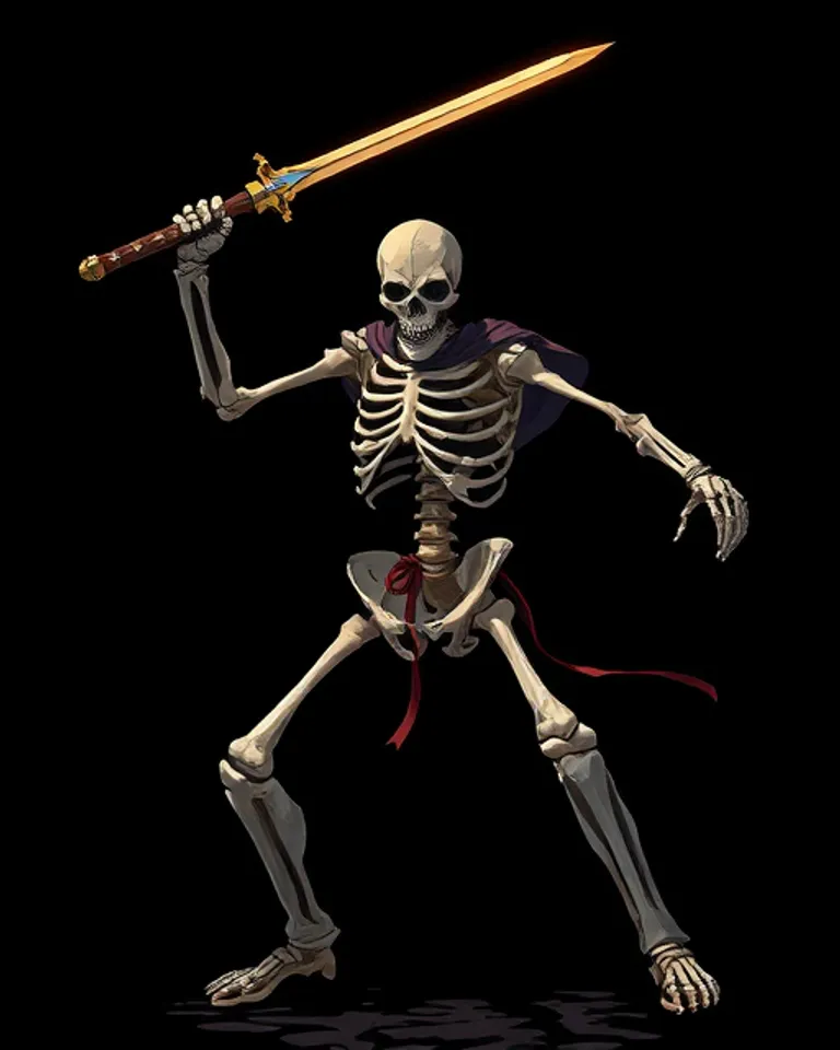 Portrait of Skeleton of Venetria
